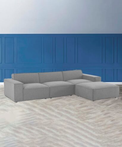Fabric reclining Sectional Sofa