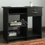 Wooden Black Computer Desk