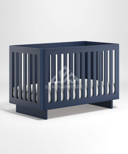 SAN Sycamore White Baby Crib