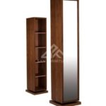 Rotating Mirrored Cabinet
