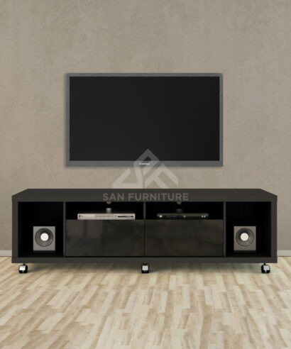 Julius Black TV Stand