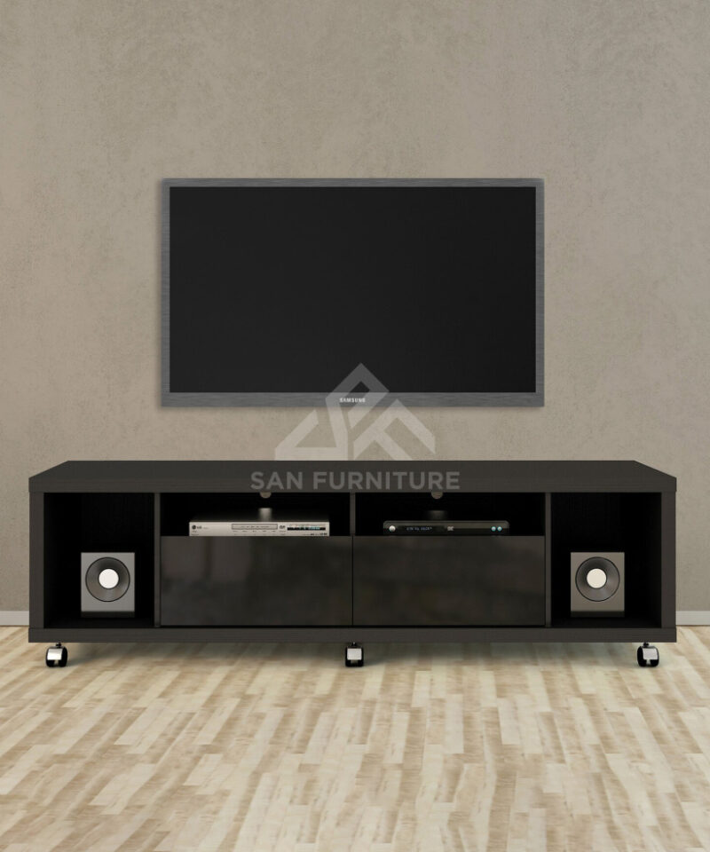 Julius Black TV Stand