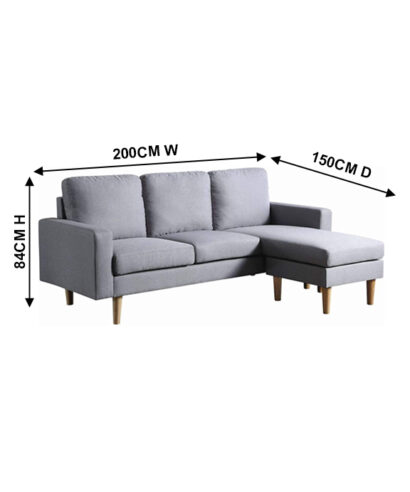 L shape sofa