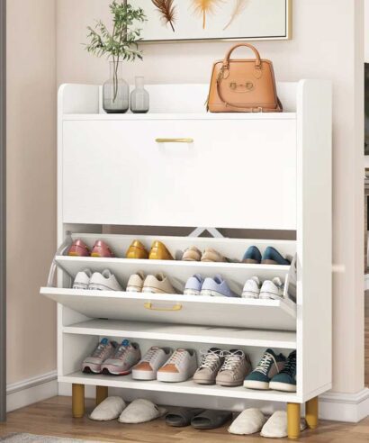 22 Pair Shoe Storage Cabinet