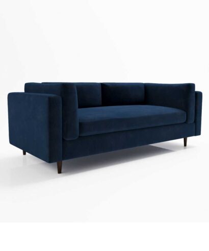 3 Seater Sofa Velvet Upholstered
