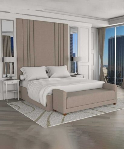 Contemporary Ariana Wall Panel Bed