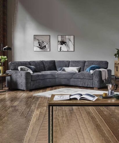 Fabric Corner Sectional Sofa