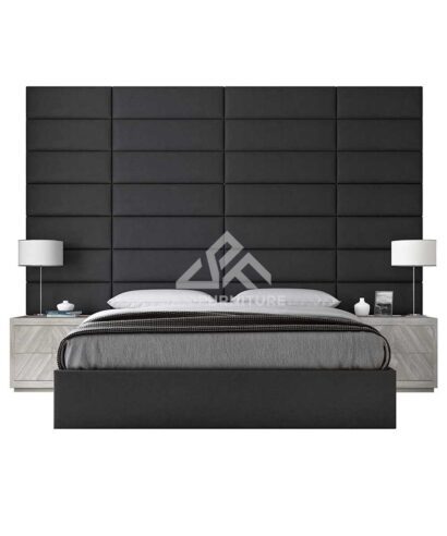 Accent Wall Panels Headboard Bed