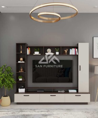 Fenily Engineered Wood Tv Entertainment Cabinet