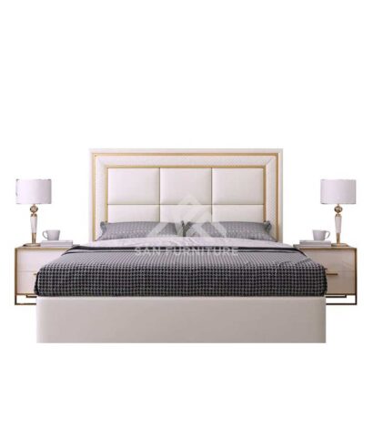 Vertical Lines Channel Tufted Bed
