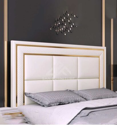 Vertical Lines Channel Tufted Bed