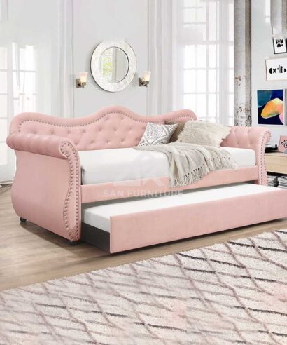 Velvet Upholstered Daybed