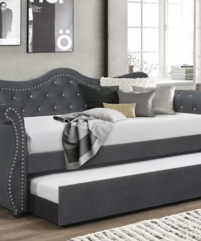 Velvet Upholstered Daybed