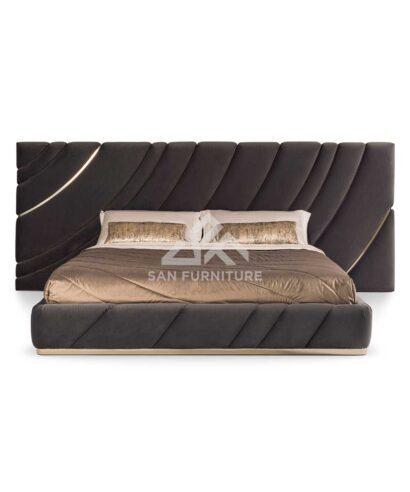 Cushion Headboard Bed