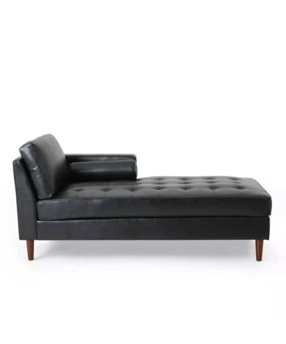 Tufted Upholstered Chaise Lounge