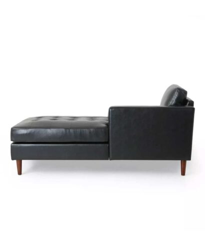 Tufted Upholstered Chaise Lounge