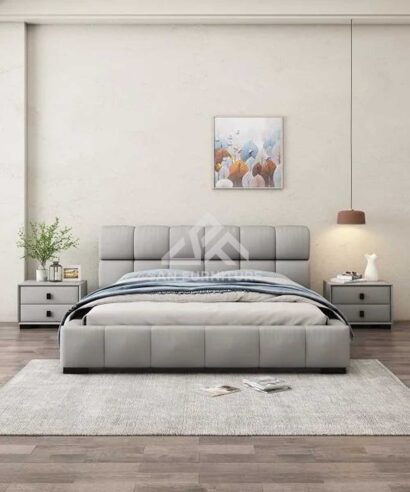Queen Size Fabric Bed