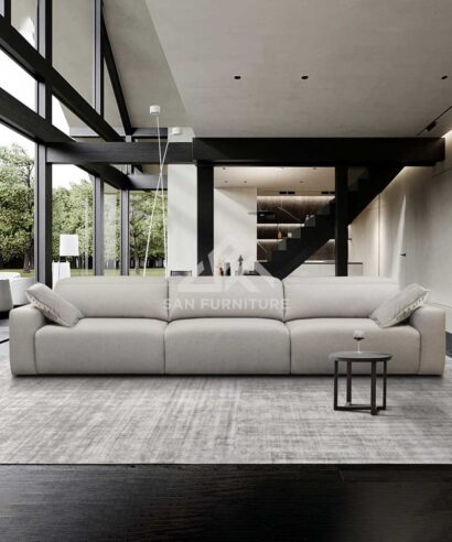 5-Seater Fabric Sectional Sofa