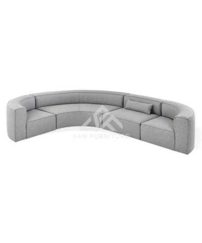 Curved Modular Sectional Sofa