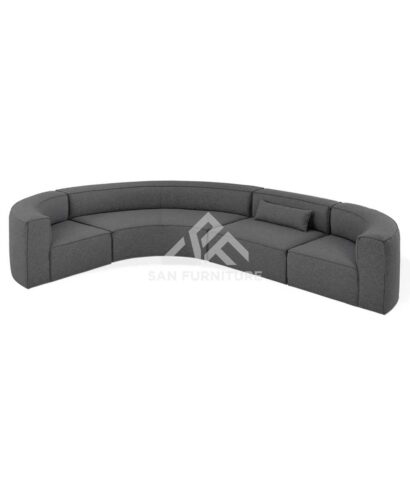 Curved Modular Sectional Sofa