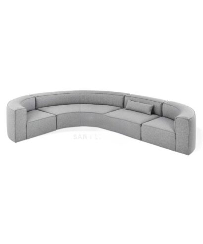 Curved Modular Sectional Sofa