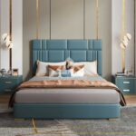 Leather Upholstered Bed