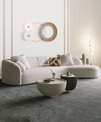 Modern Curve Sofa Couch