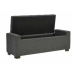 Storage Bench in Grey