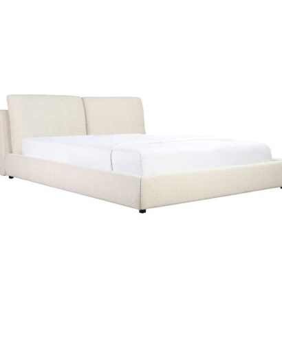 Boucle Upholstered Could Bed