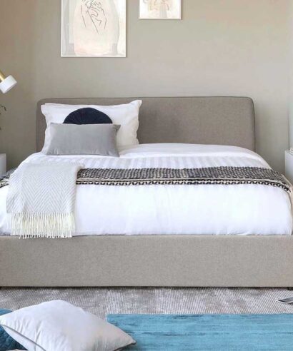 Perth Fabric Upholstered Bed