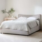 Sturdy Wood Frame Karen Fabric Bed