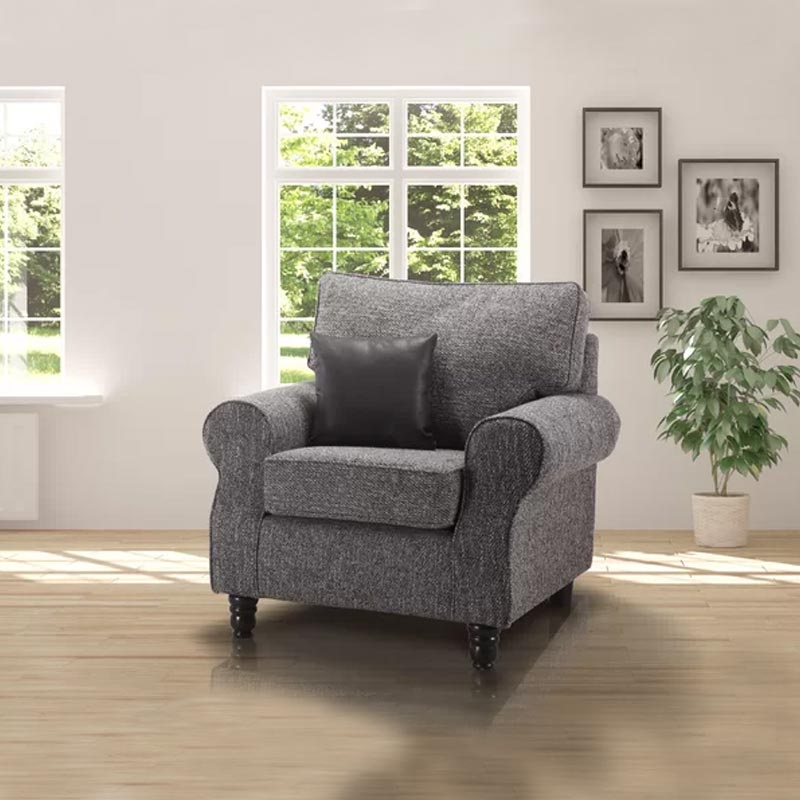Loose Back Stylish Compatible Roll Armchair