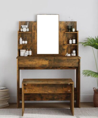 SAN Bedroom Dressing Table with Mirror