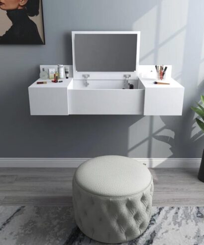 Wall Mount Dressing Table with Mirror