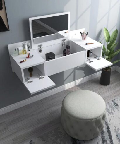 Wall Mount Dressing Table with Mirror